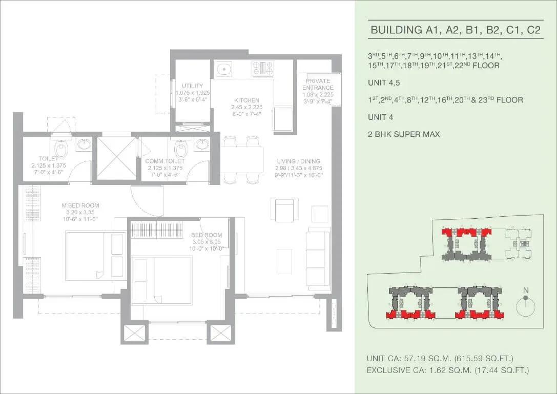 Godrej Green Glades apartments