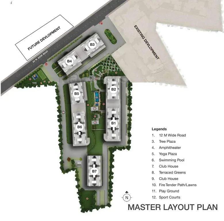 Godrej Greens apartments master plan
