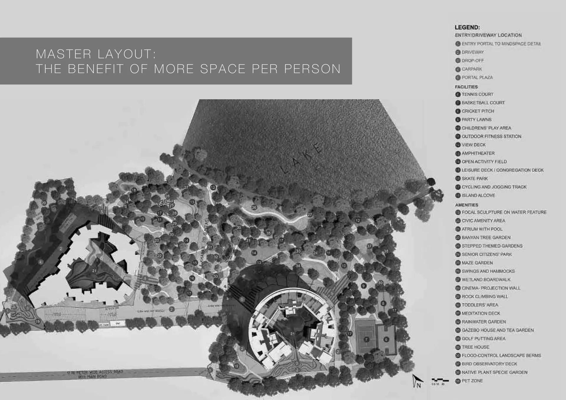 Godrej Lake Gardens apartments master plan