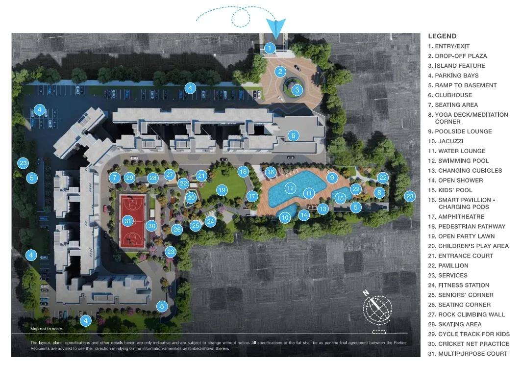 Godrej Nurture Electronic City master plan