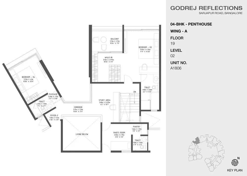 Godrej Reflections floor plan