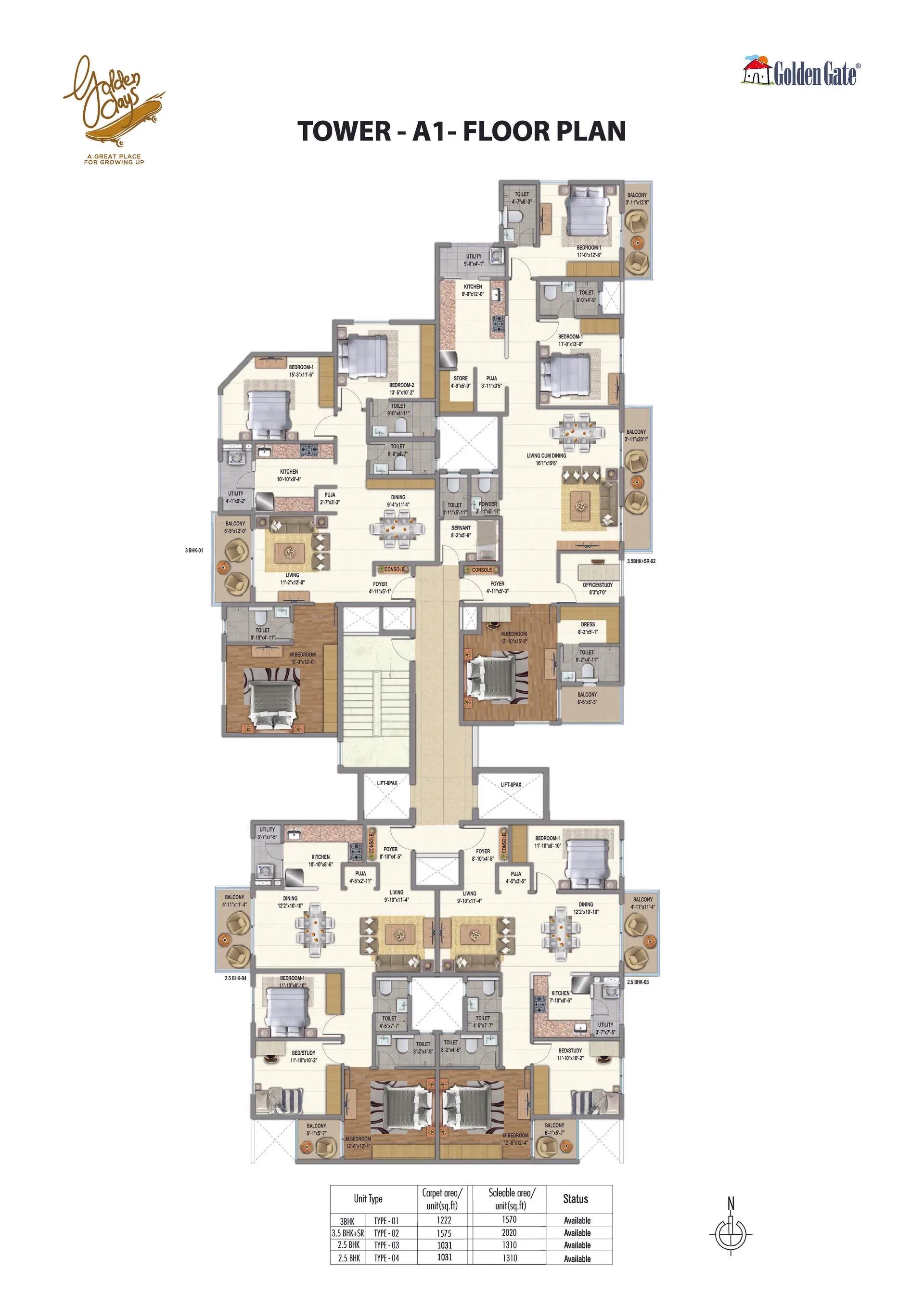 Golden Days apartments