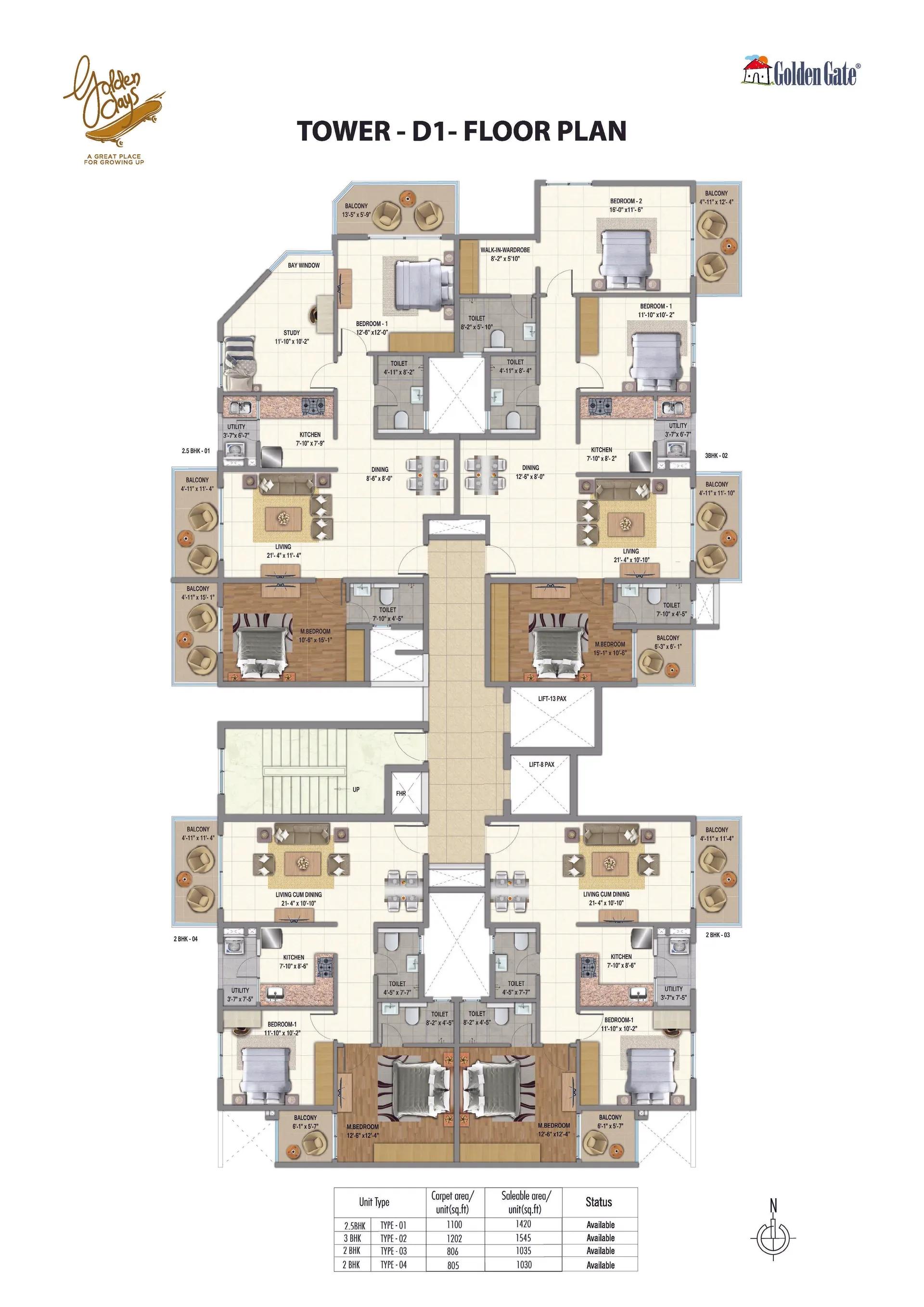 Golden Days apartments