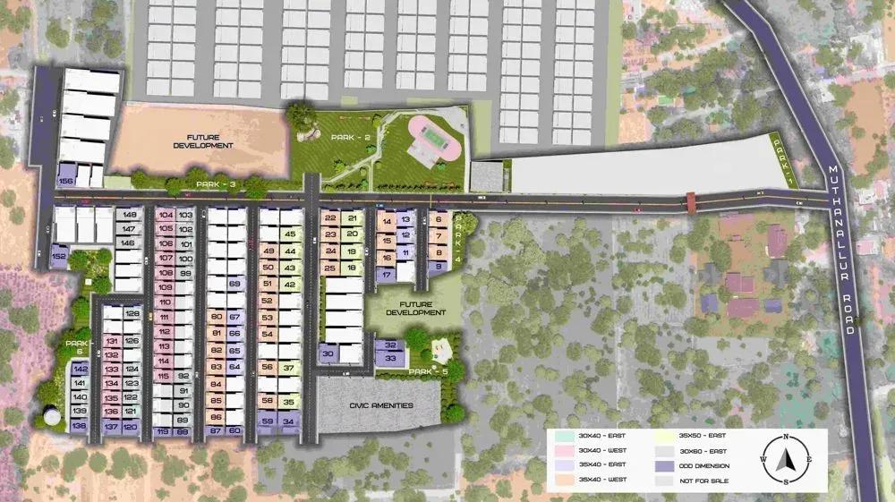 Grand La Palazzo Villas master plan