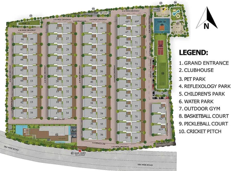 HPR Shades of Green Villas villas