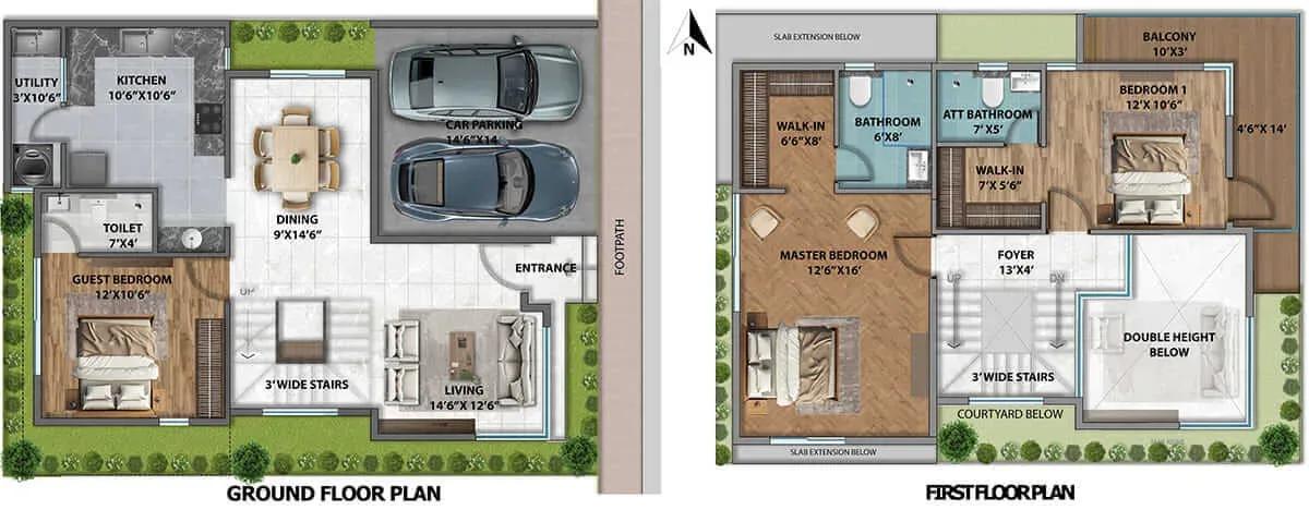 HPR Shades of Green Villas villas