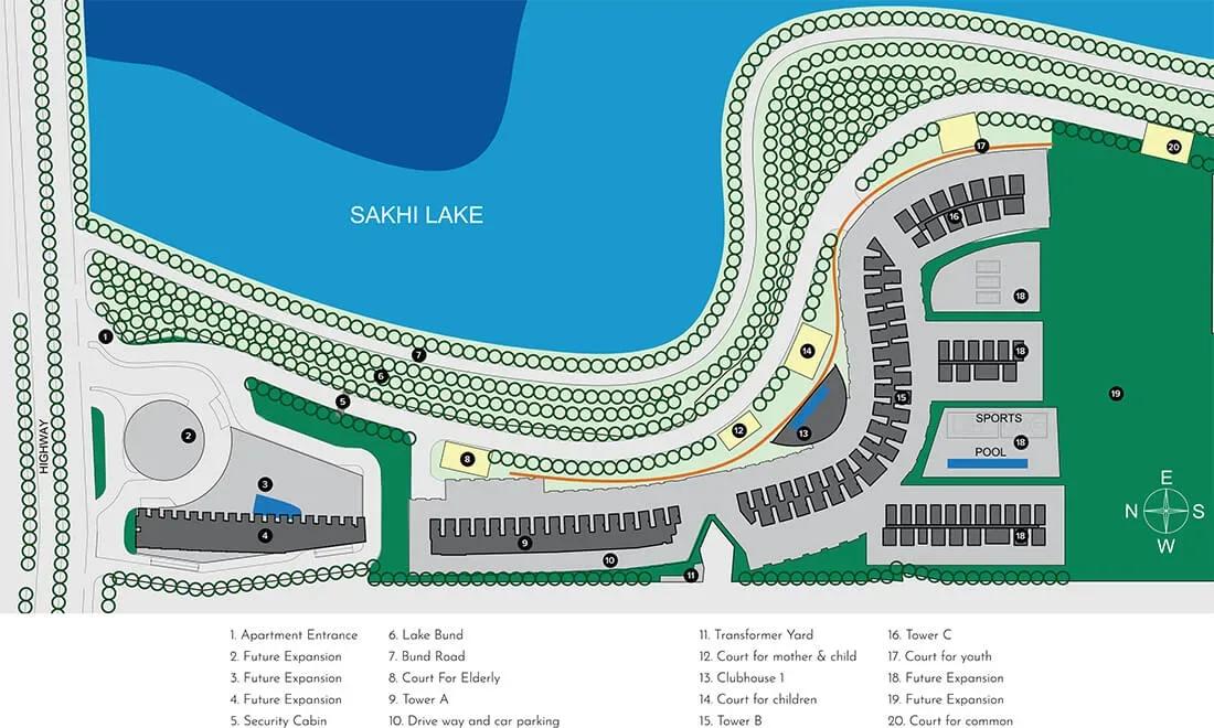 Incor Lake City apartments master plan