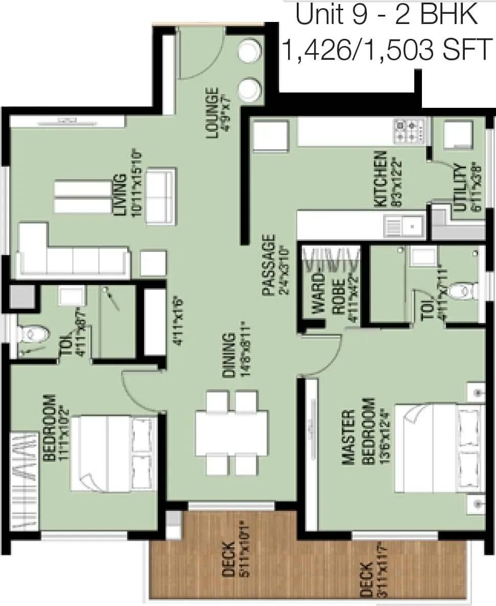Incor One City apartments