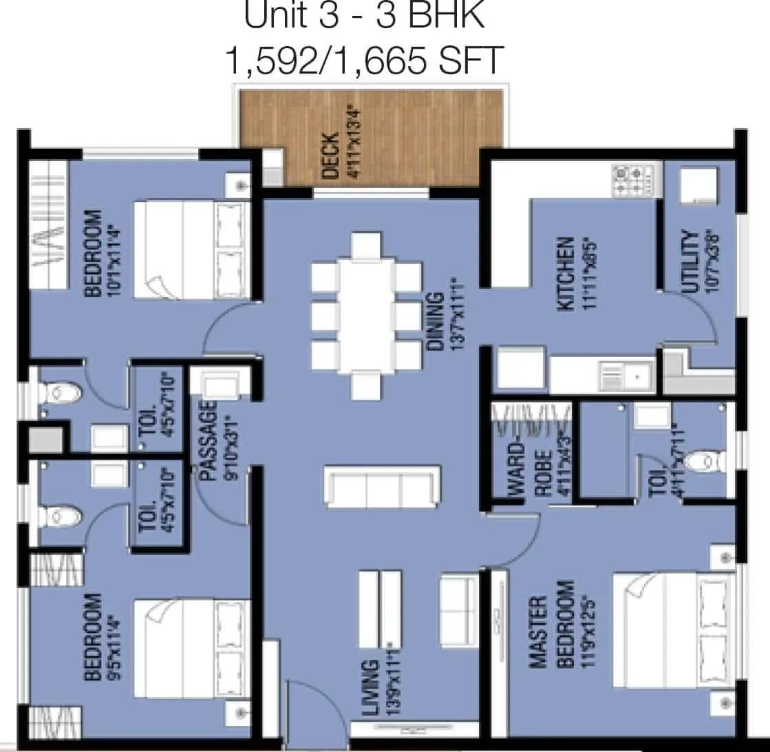 Incor One City apartments