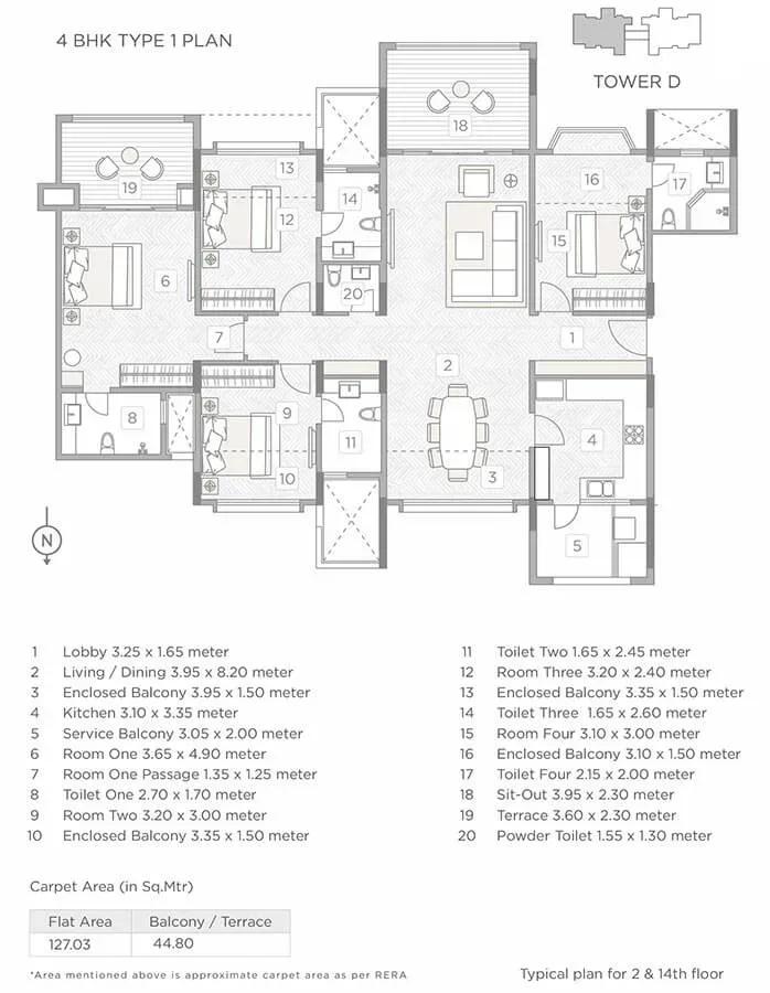 Kasturi Epitome apartments