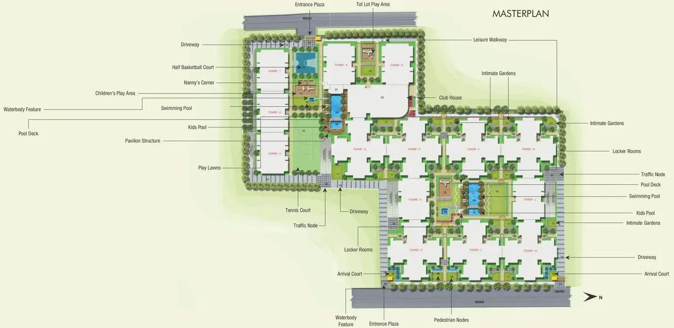 Krishna Mystiq master plan
