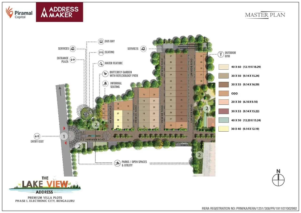 Lake View Address Plots Phase 3 plots