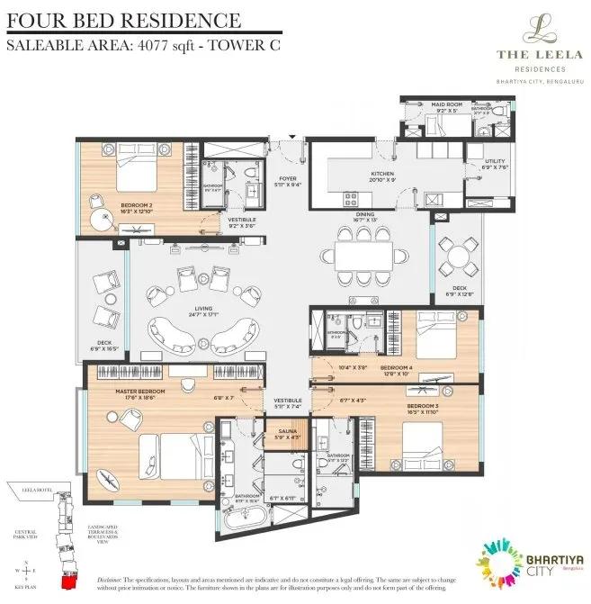 Leela Residences apartments