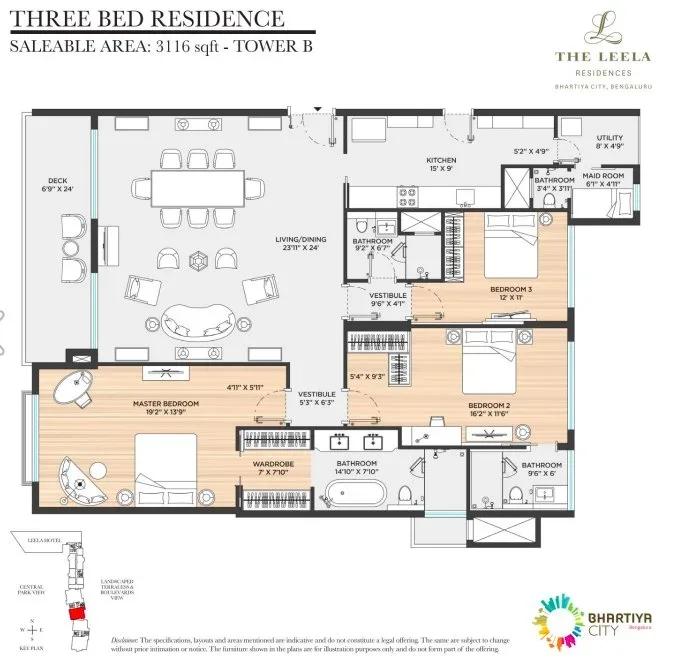 Leela Residences apartments