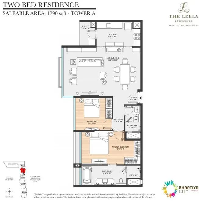 Leela Residences apartments