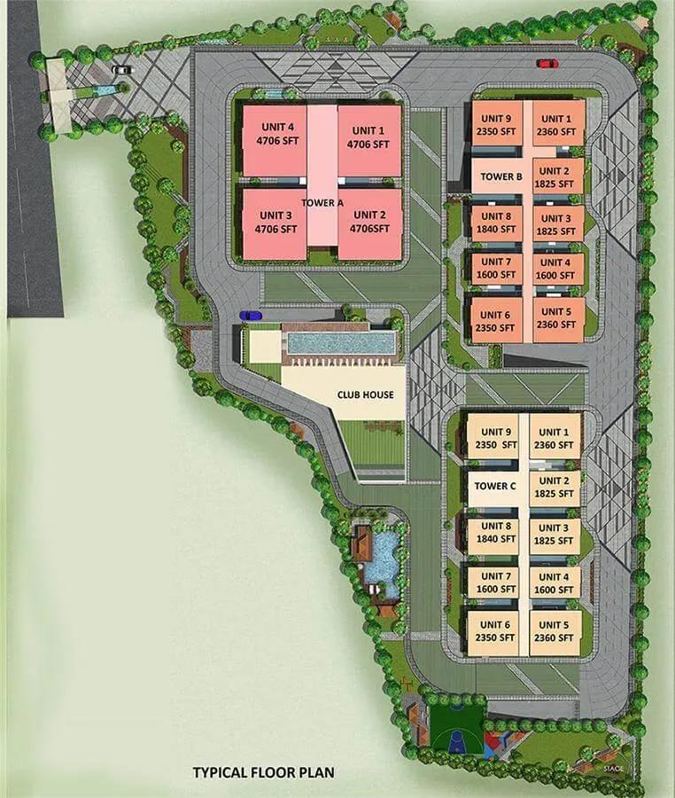 Mahaveer Crystal Garden apartments