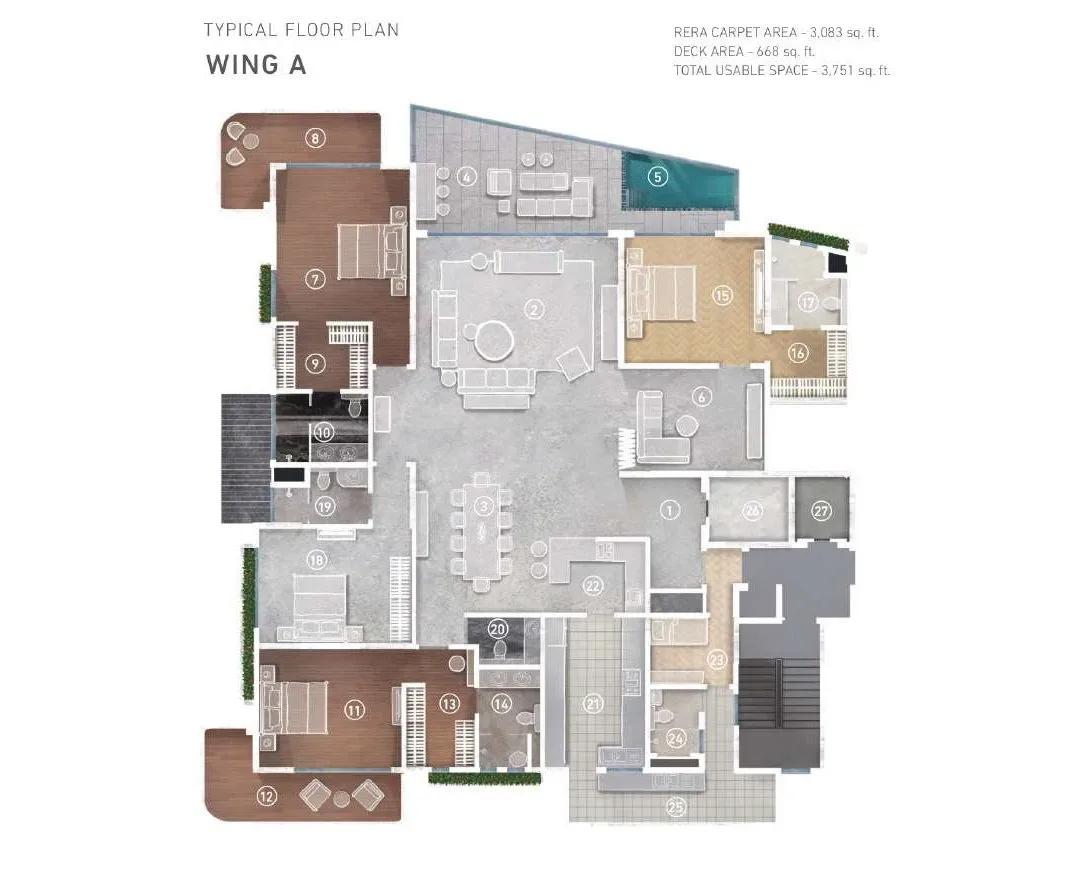 MAIA Pelican Grove floor plan