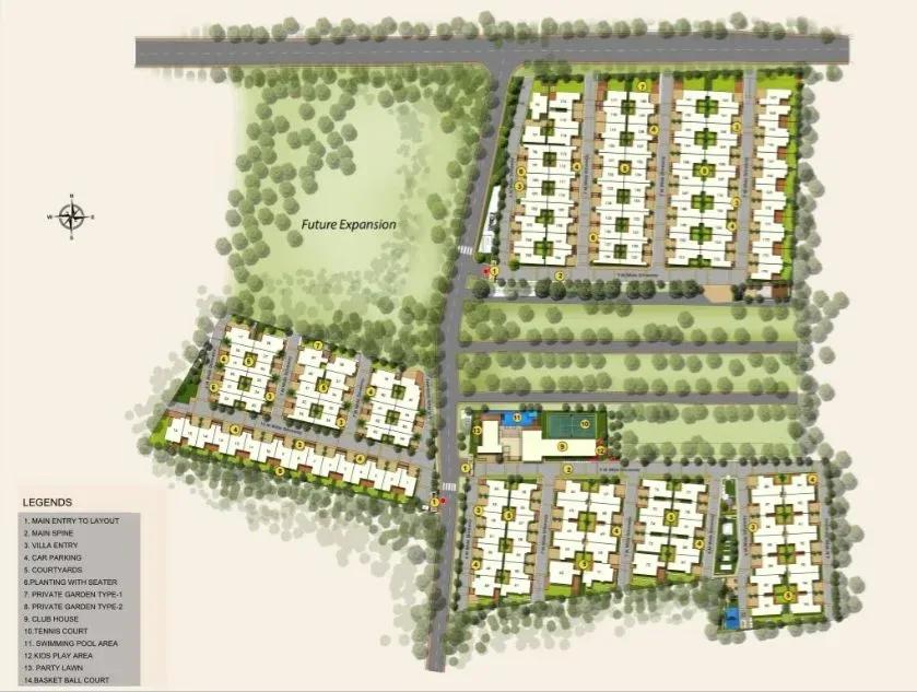 Mantri Courtyard villas