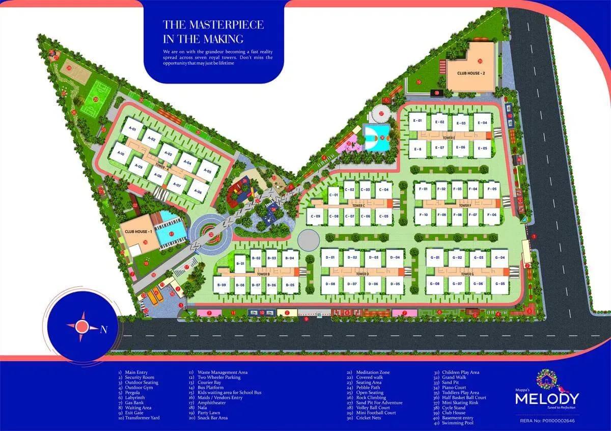 Muppa Melody apartments