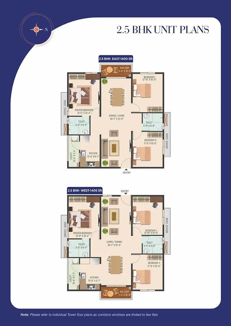 Muppa Melody apartments