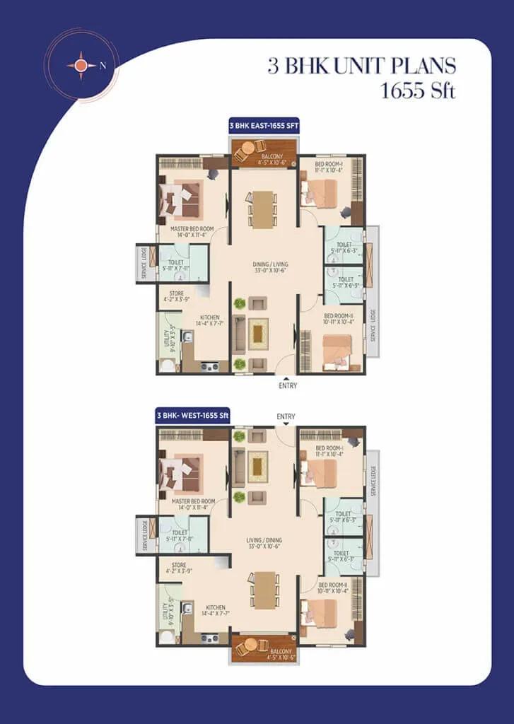 Muppa Melody apartments