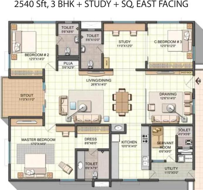 NCC Urban One apartments