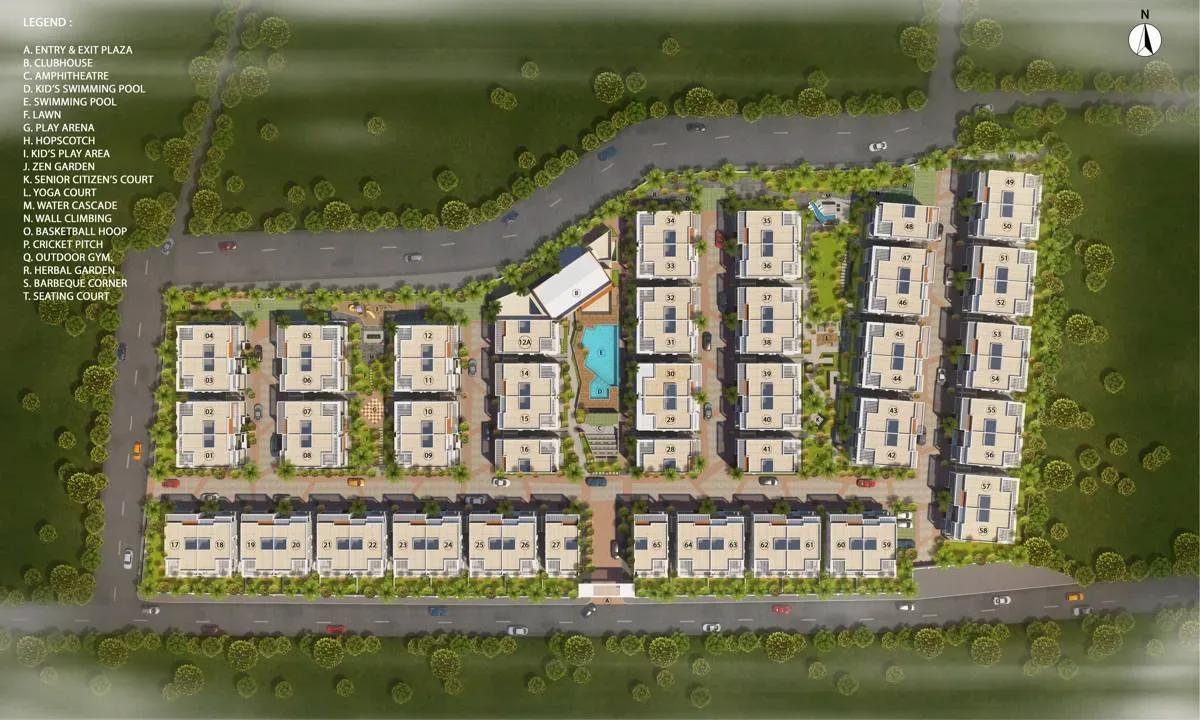 NVT Life Square villas master plan