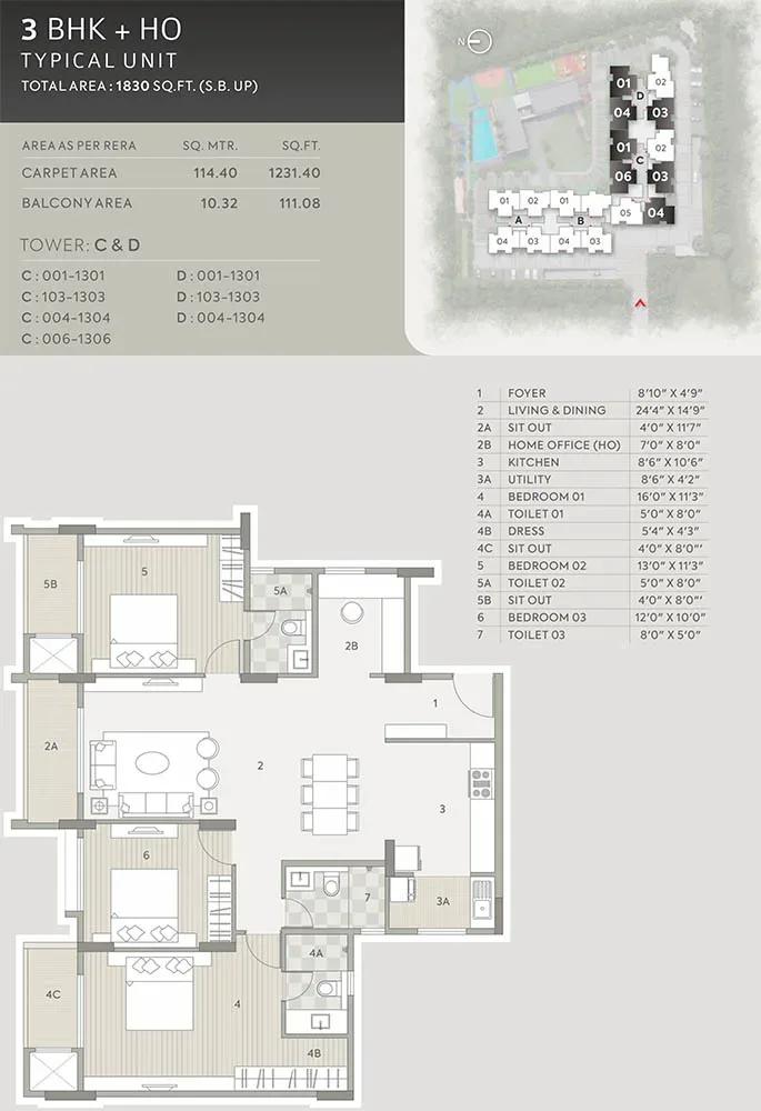 Orchid Platinum apartments