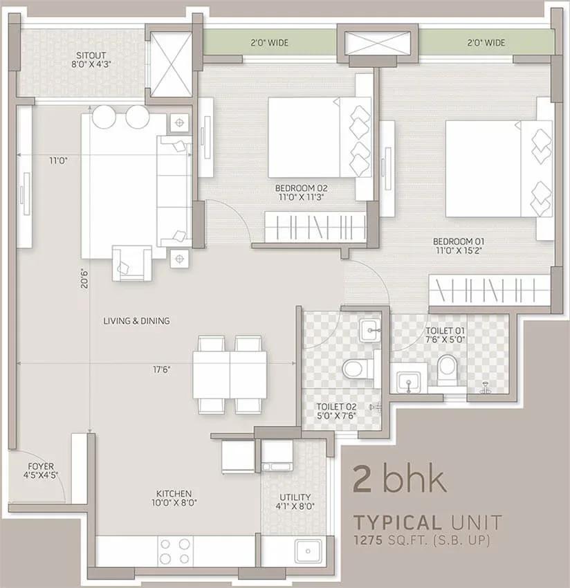 Orchid Salisbury floor plan