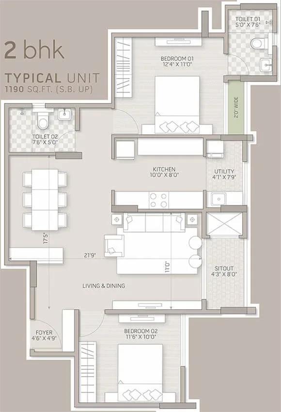 Orchid Salisbury floor plan