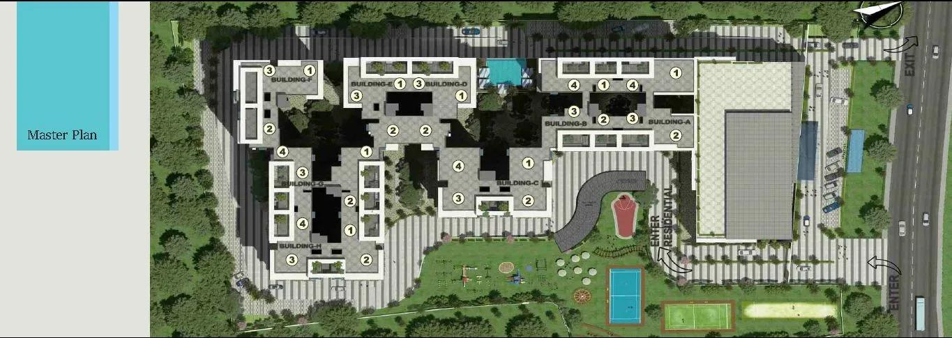 Ozone Promenade apartments