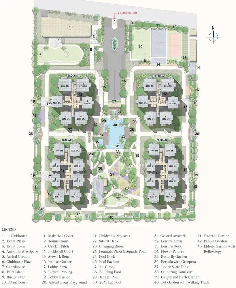 Poulomi Florique apartments