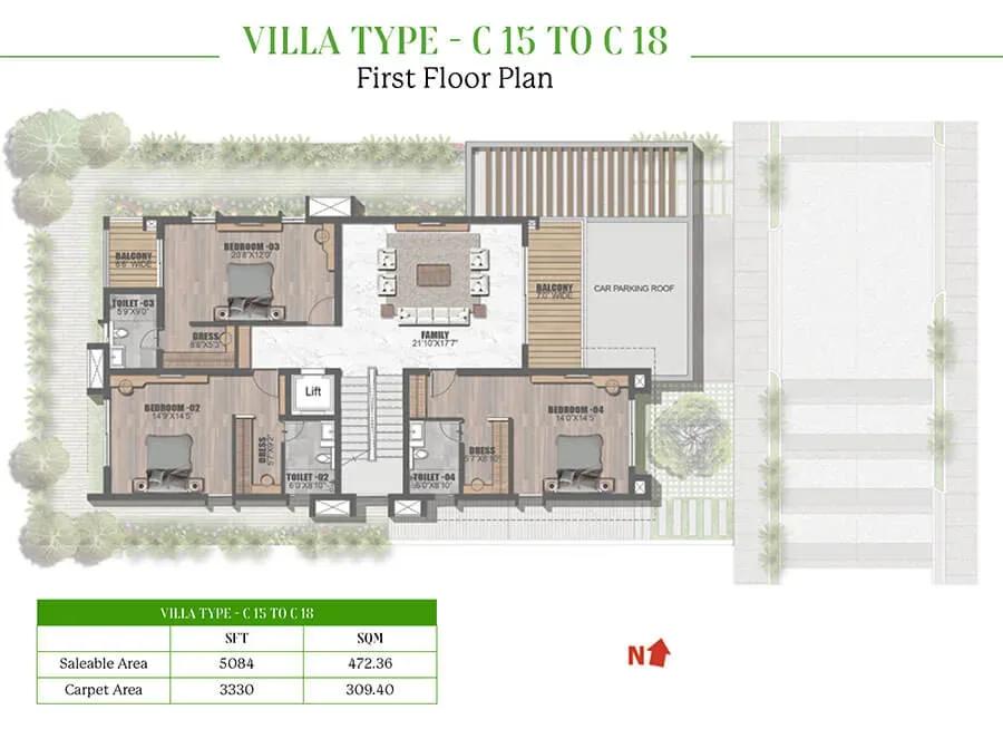 Prestige Dew Drops villas