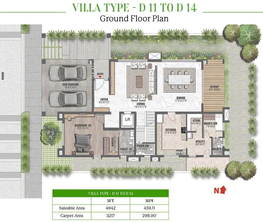 Prestige Dew Drops villas