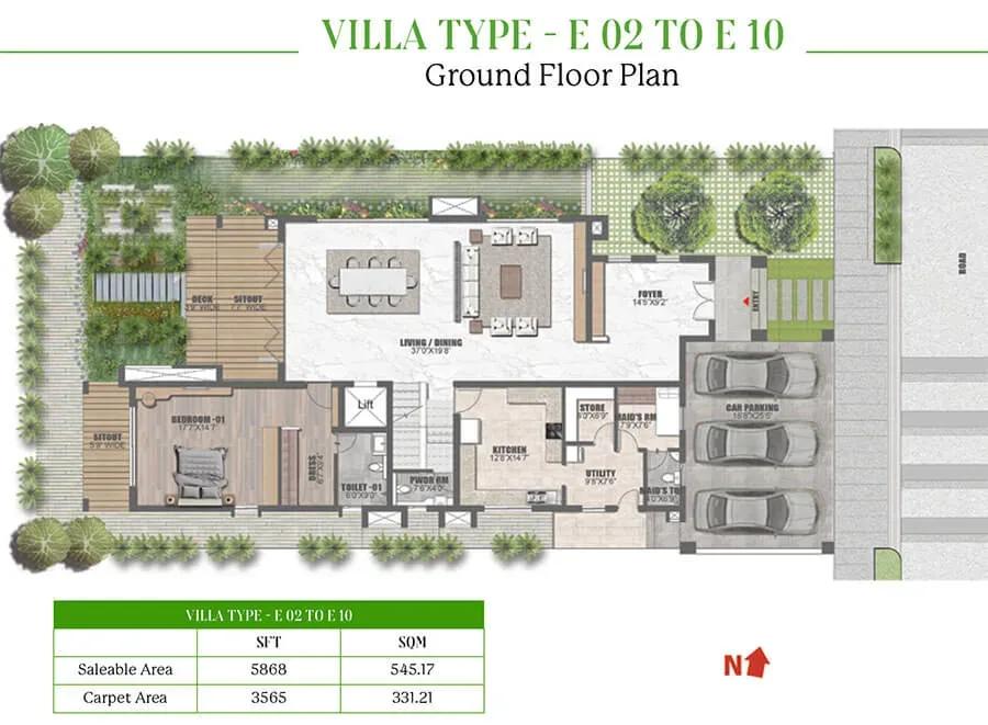 Prestige Dew Drops villas