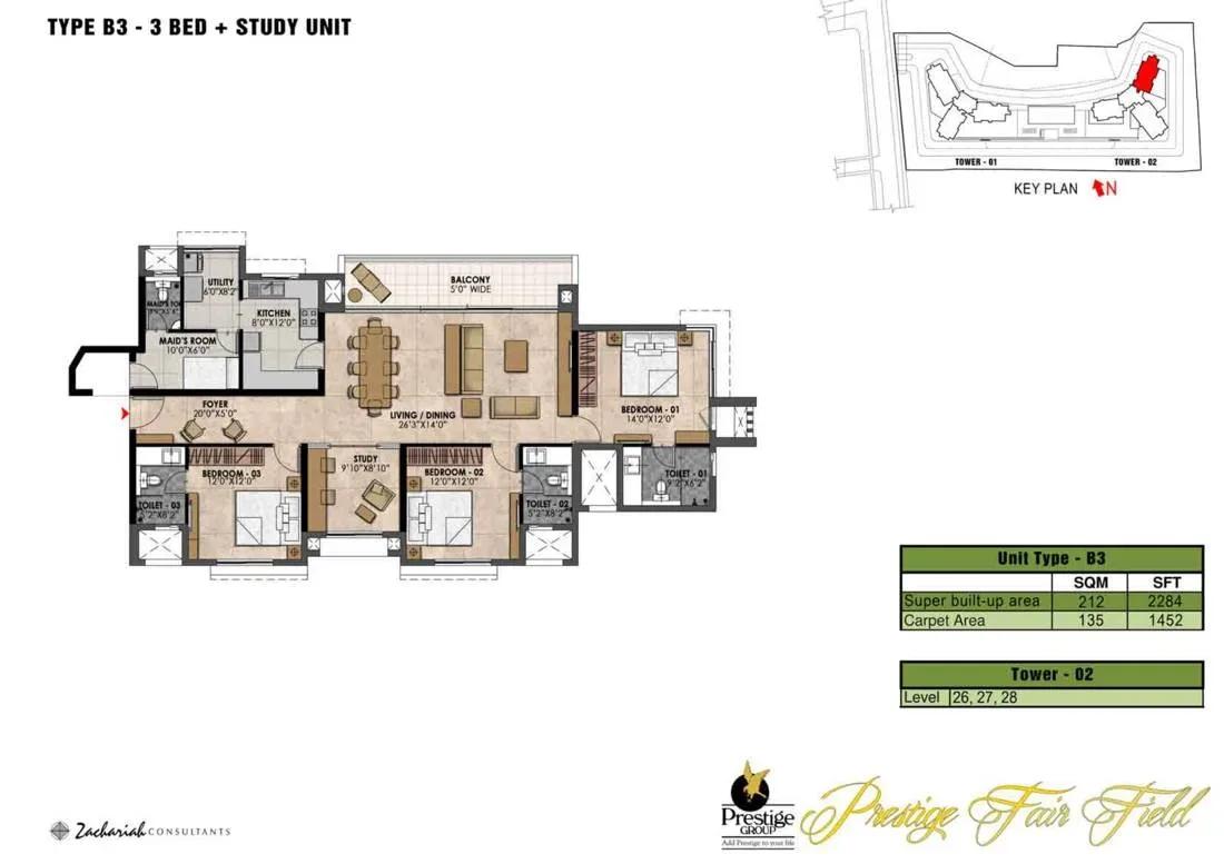 Prestige Fairfield apartments