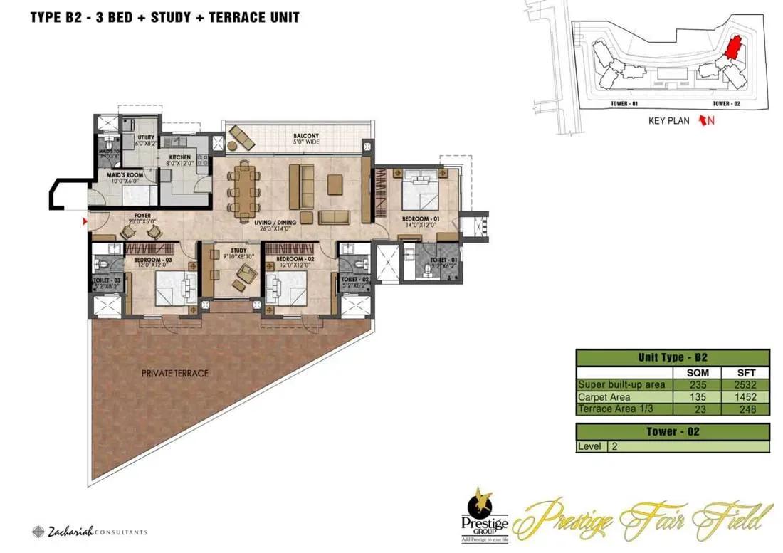 Prestige Fairfield apartments