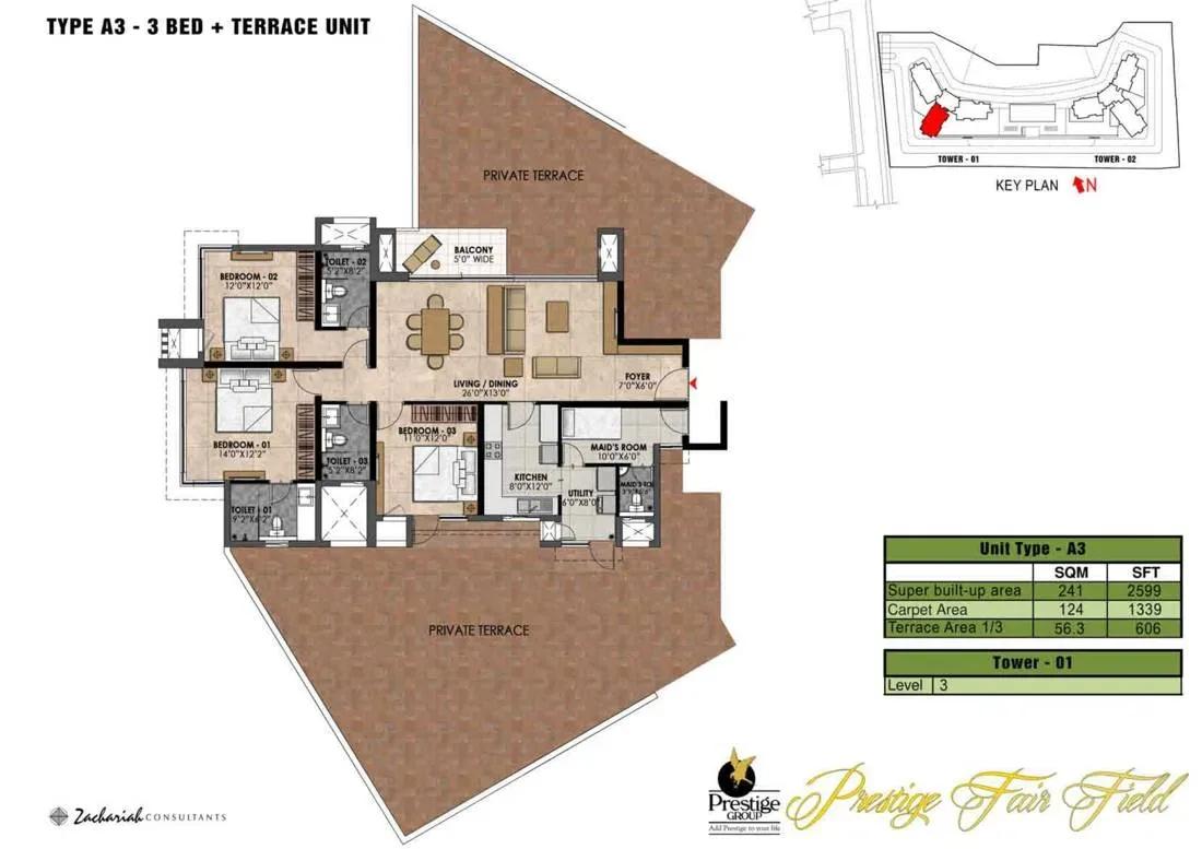 Prestige Fairfield apartments