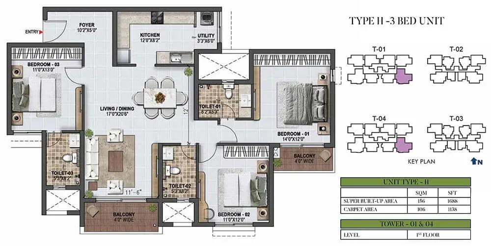 Prestige Green Gables apartments