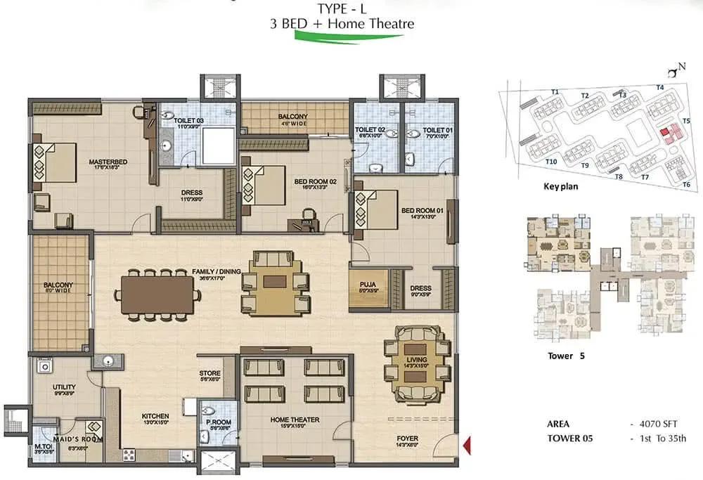 Prestige High Fields apartments