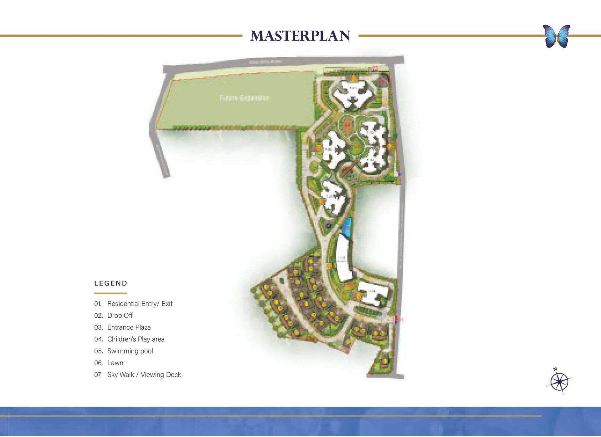 Prestige Hillside Gateway master plan
