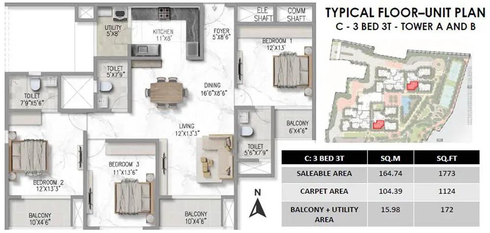 Prestige Marathahalli-Whitefield apartments