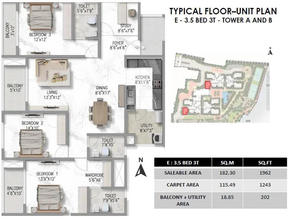 Prestige Marathahalli-Whitefield apartments