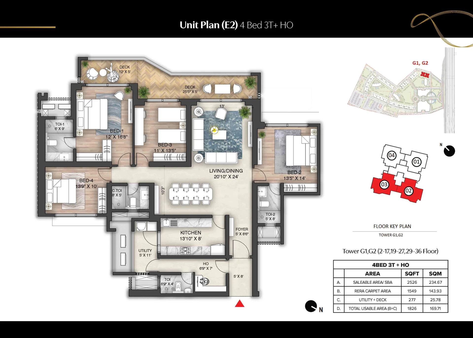 Prestige Mayflower unit plan (E2)