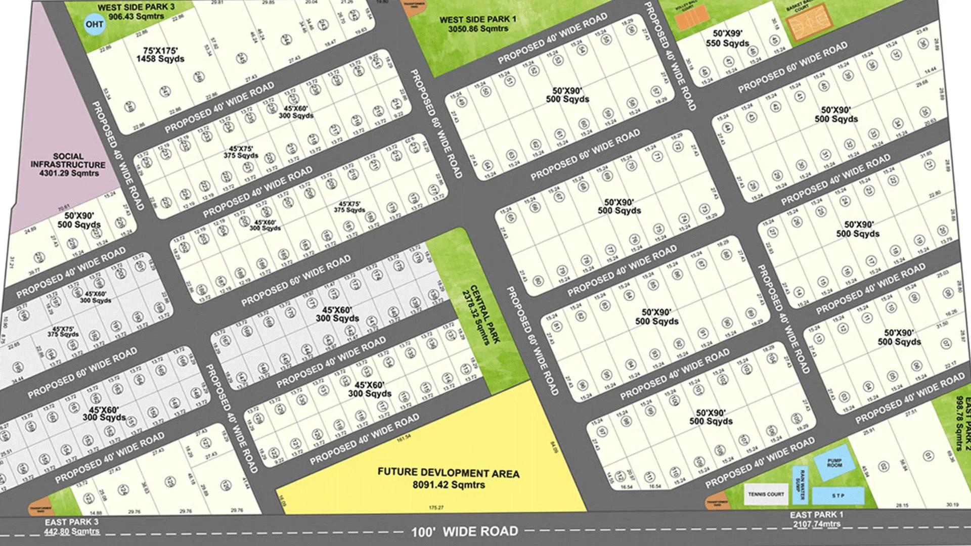 Prestige Nirvana master plan