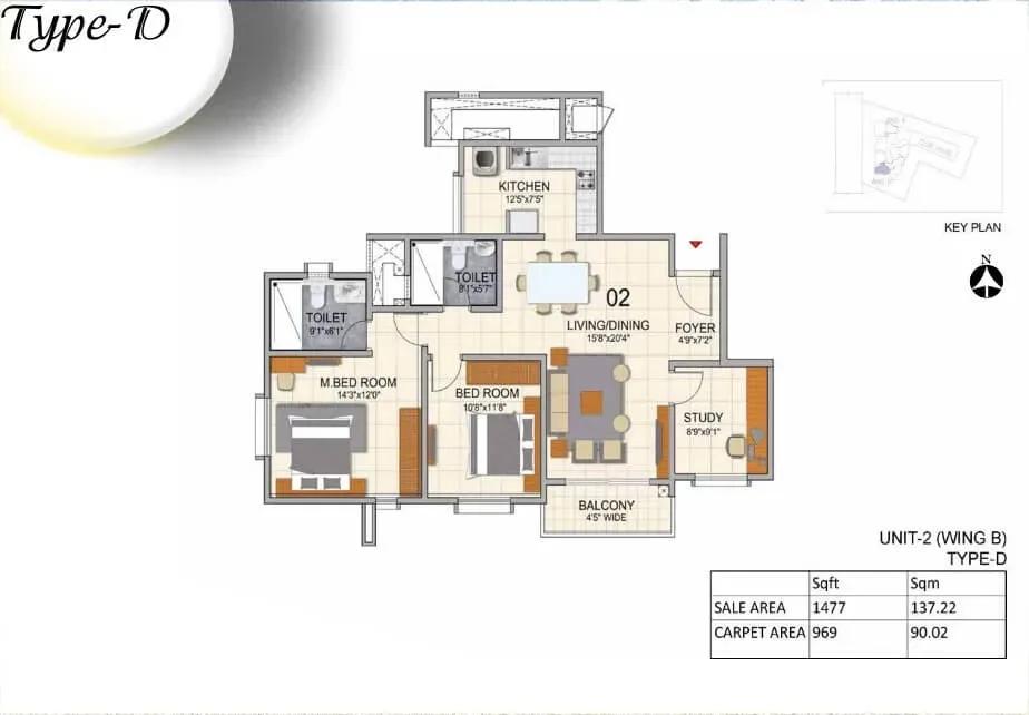 Prestige North Point apartments