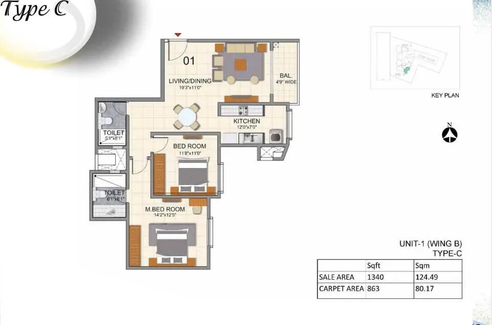 Prestige North Point apartments