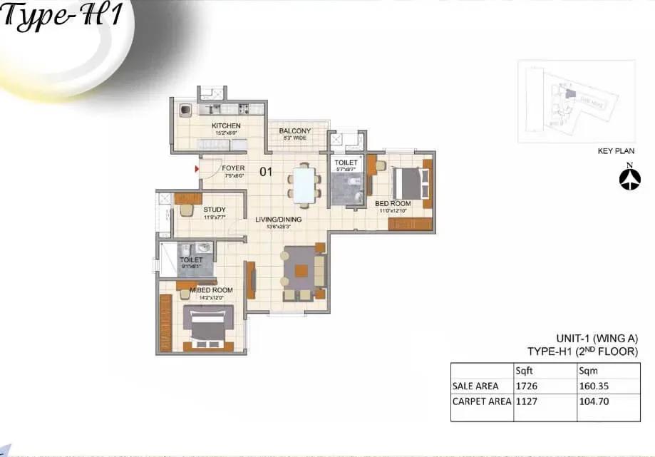 Prestige North Point apartments