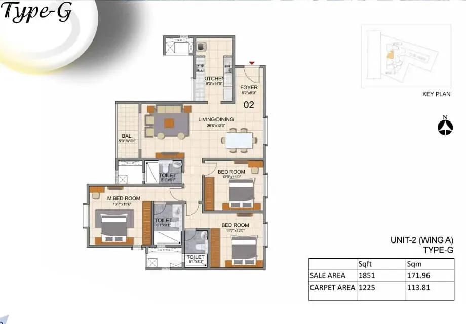 Prestige North Point apartments