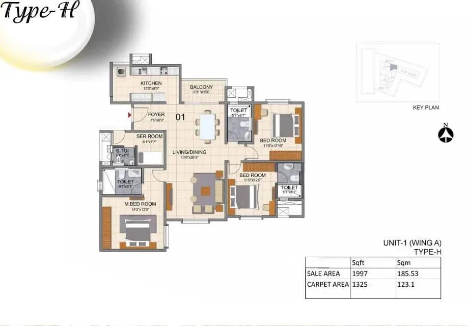 Prestige North Point apartments